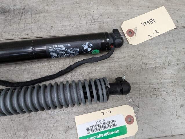 16-19 OEM BMW G12 740 750 M760 Left Right Electric Trunk Lid Shock Strut set