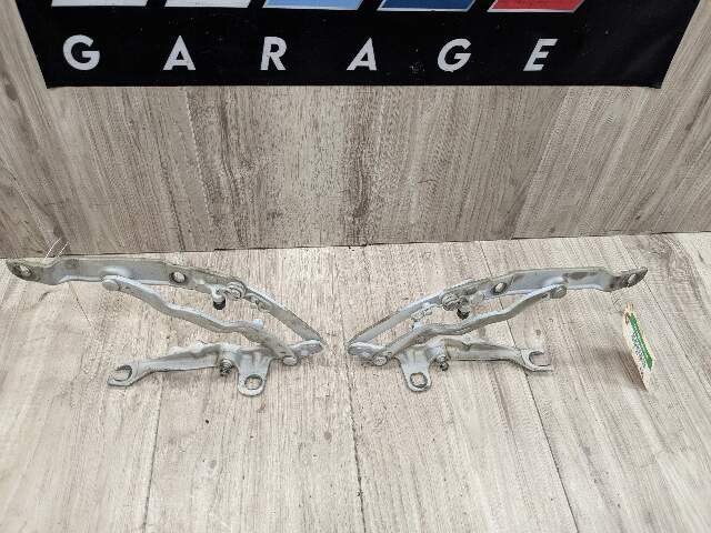 03-08 OEM BMW E85 Z4 Rear Left Right Trunk Lid Hinges PAIR White 300