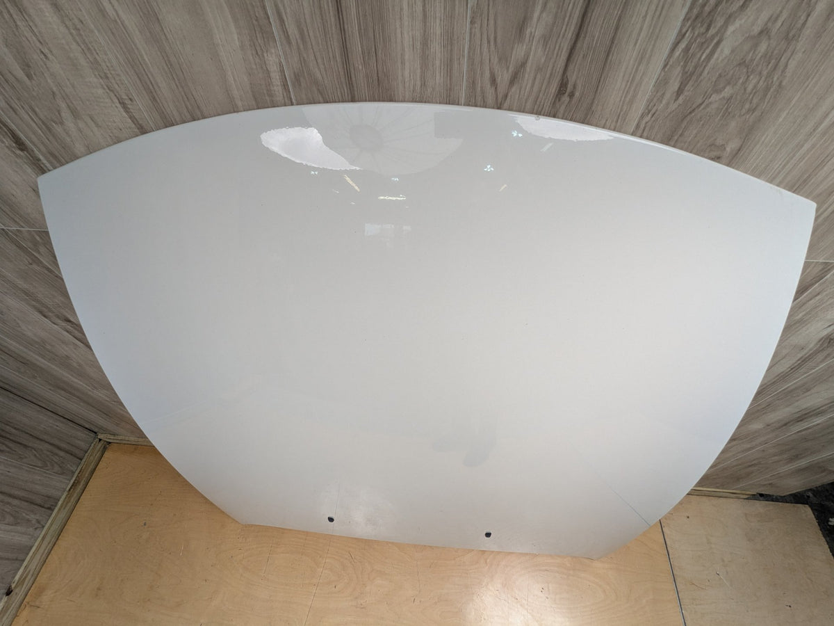 03-08 OEM BMW E85 E86 Z4 Front Hood Bonnet Panel Shell Assembly White 300 ALPINWEISS III (300)