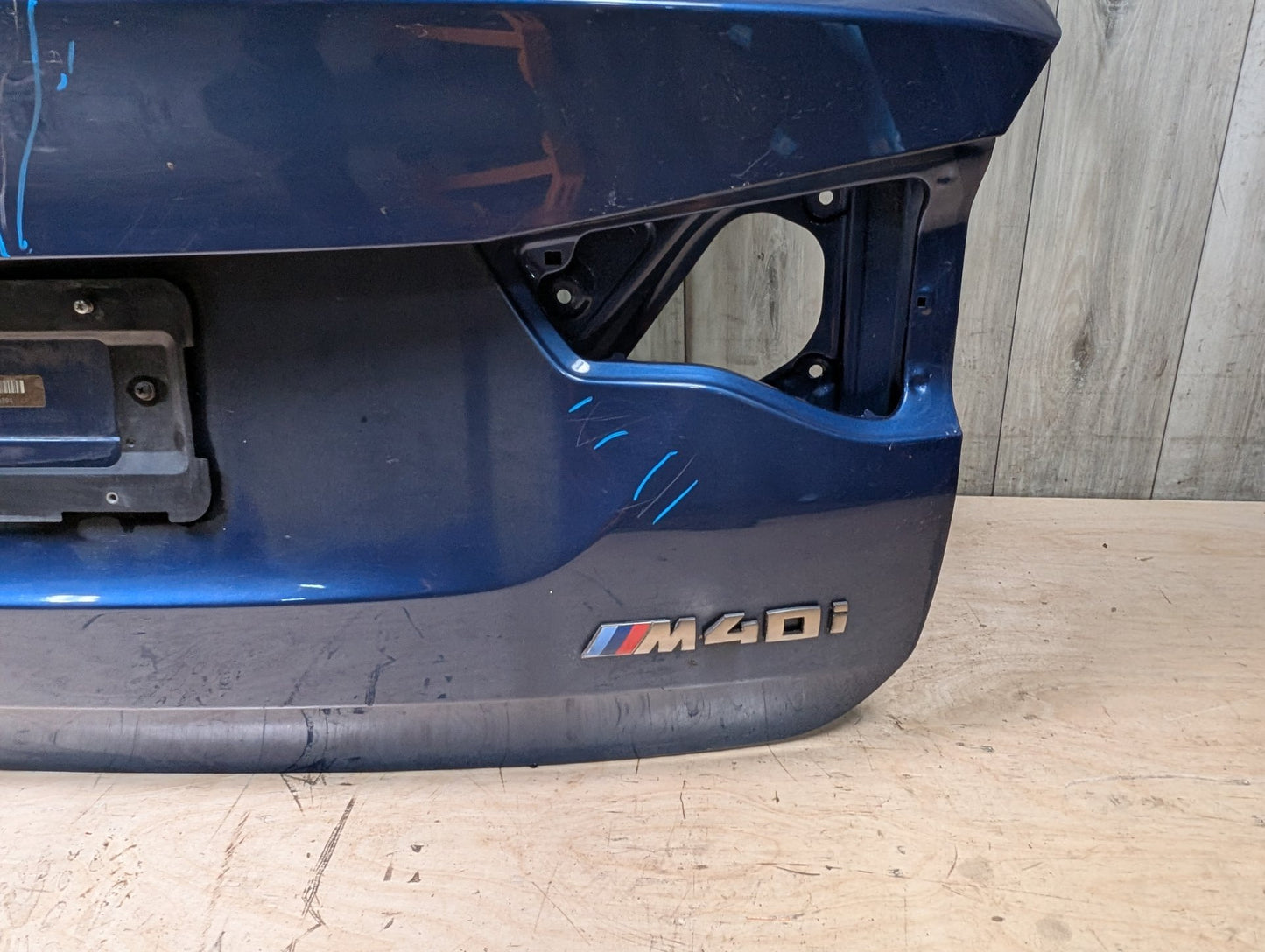 *OEM BMW F97 G01 X3 X3M Rear Liftgate Tailgate Trunk Lid Door Shell Blue Blue C1M