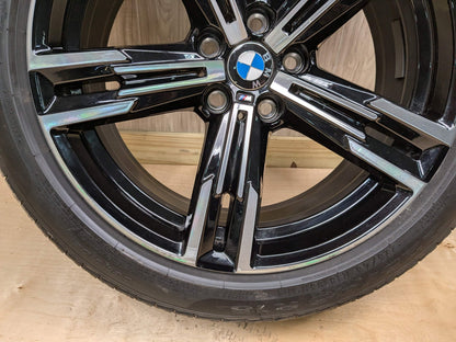 *22-25 OEM BMW G42 230 M240 Alloy Rim Wheel 18x7.5 ET25 Double Spoke Style 848M
