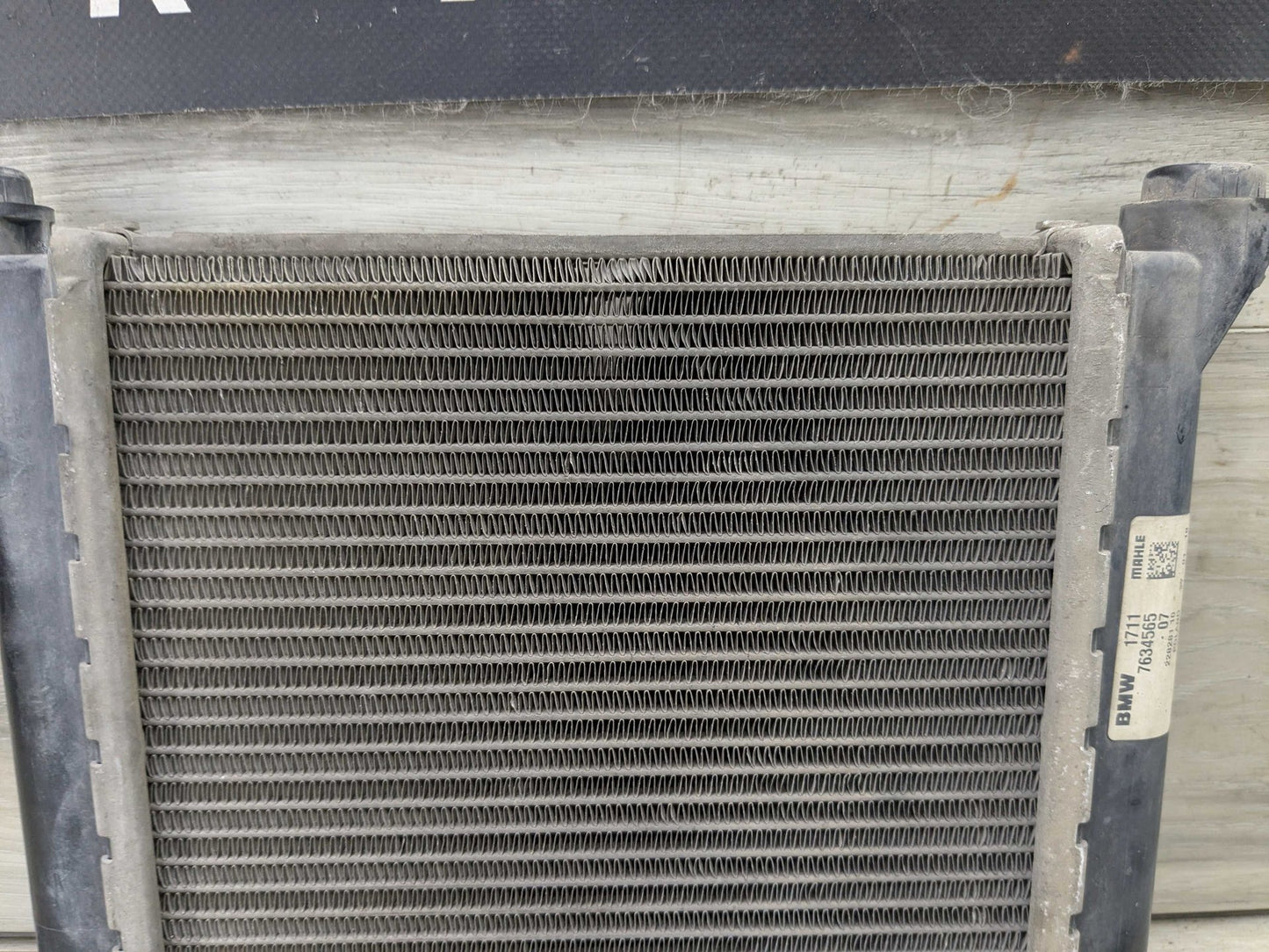2018 BMW X1 F48 Left or Right Secondary Auxiliary radiator 9884537
