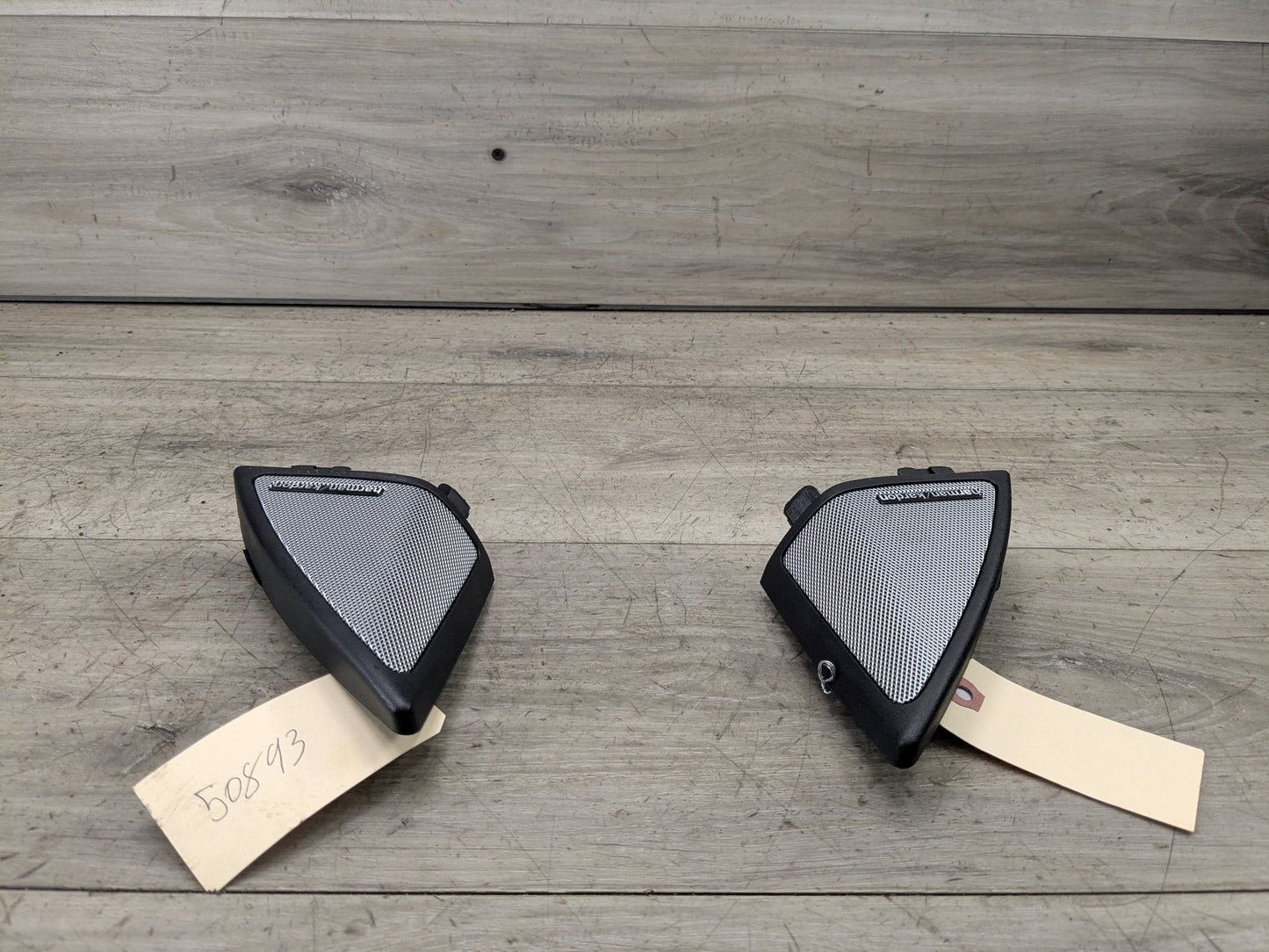 2009-2017 Mercedes-Benz E550 E-Class A207 Front Left Right Door Triangle Corner Speaker Assemblys SET 0