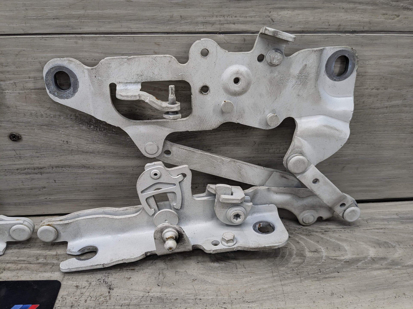13-15 OEM BMW F01 F02 740 750 760 Hood Bonnet Left Right Side Hood Hinges SET