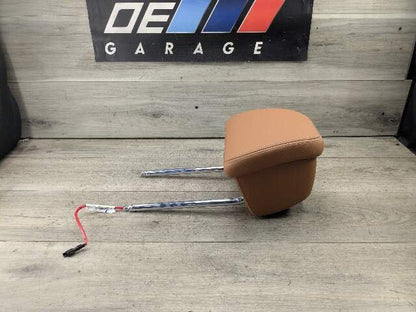 19-23 OEM BMW G05 G06 G07 X5 X7 Front Driver Passenger Seat Headrest Brown