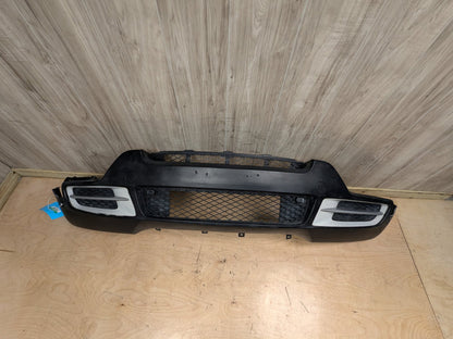 *07-10 OEM BMW E70 X5 Front Bumper Cover Panel w/ Grilles Black ALPINWEISS III (300)