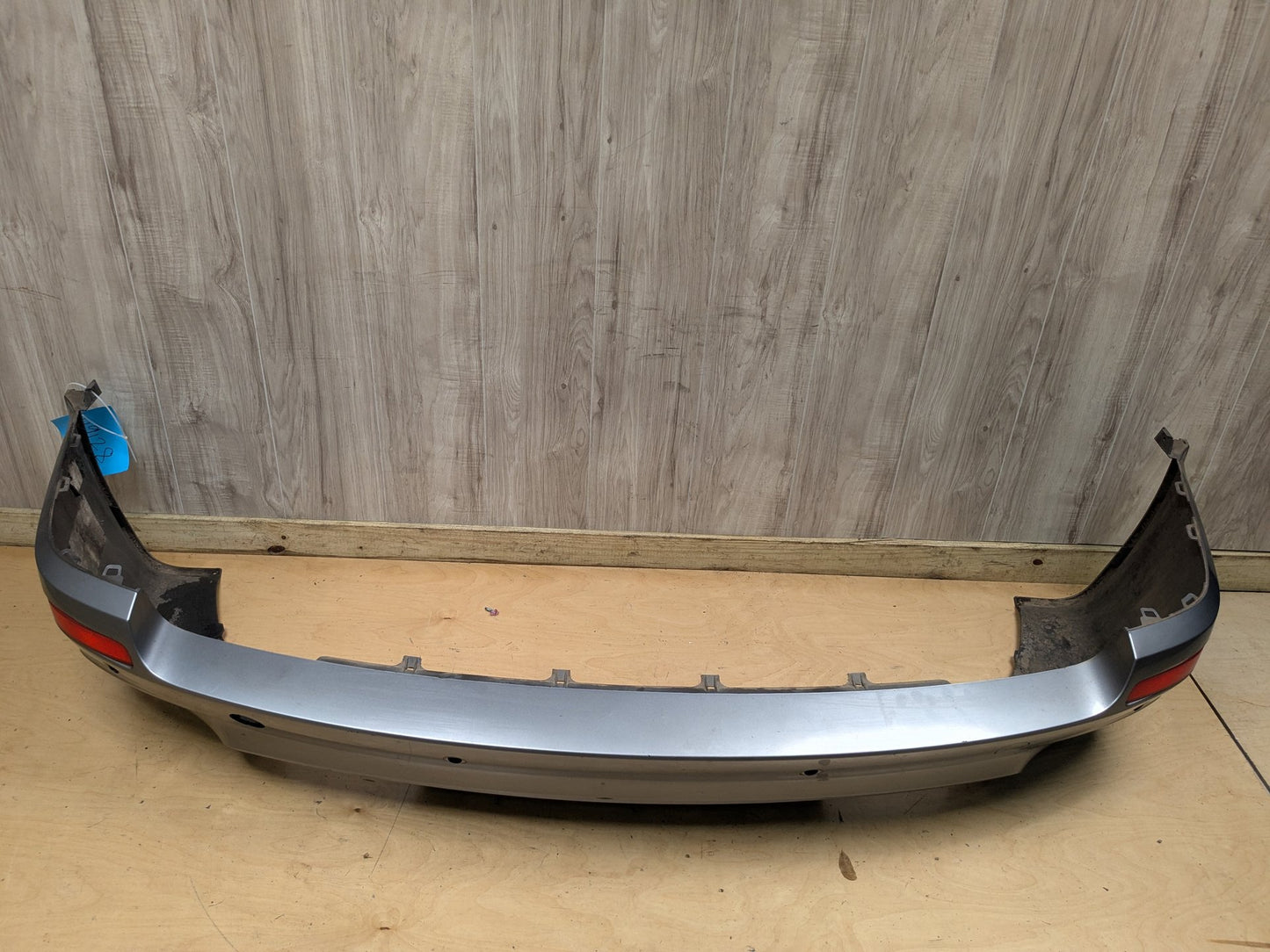 10-13 OEM BMW E70 X5M Rear Bumper Trim Cover Panel Assembly Gray A52 SPACEGRAU METALLIC (A52)