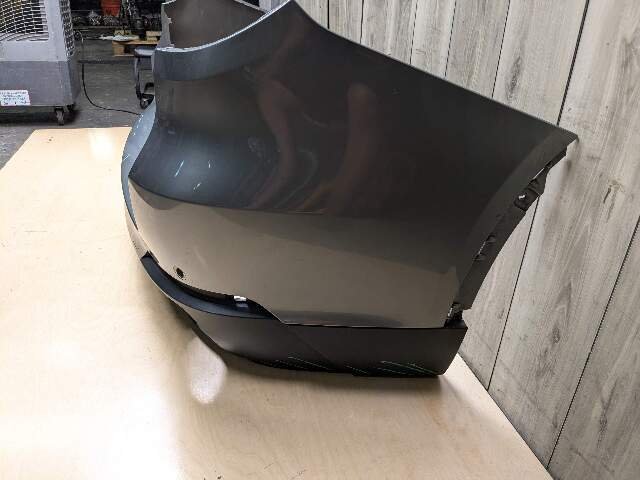 *14-18 OEM BMW F15 X5 Rear Bumper Cover PDC Holes w/ Diffuser N55 N57 Gray A52