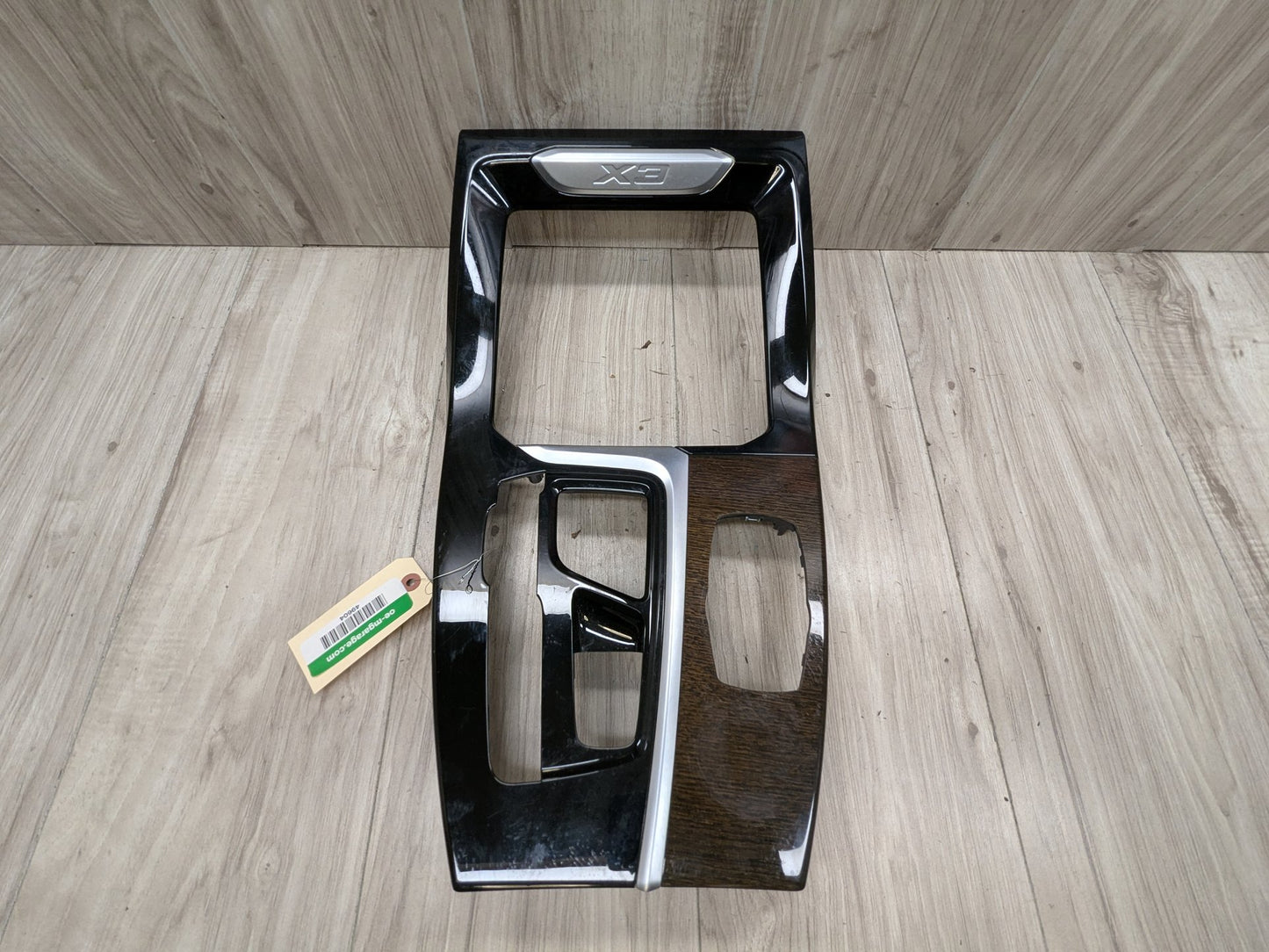 18-21 OEM BMW G01 G02 X3 X4 Center Console Interior Trim Oak Dark High Gloss