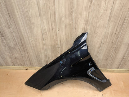 15-18 OEM BMW F86 X6M Front Left Driver Side Fender Panel Black 416 CARBONSCHWARZ METALLIC (416)