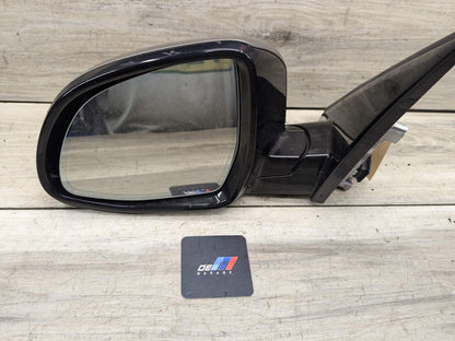18-24 OEM BMW G01 X3 Left Driver Side Mirror Heated Memory Auto Dip SHADOW GLOSS