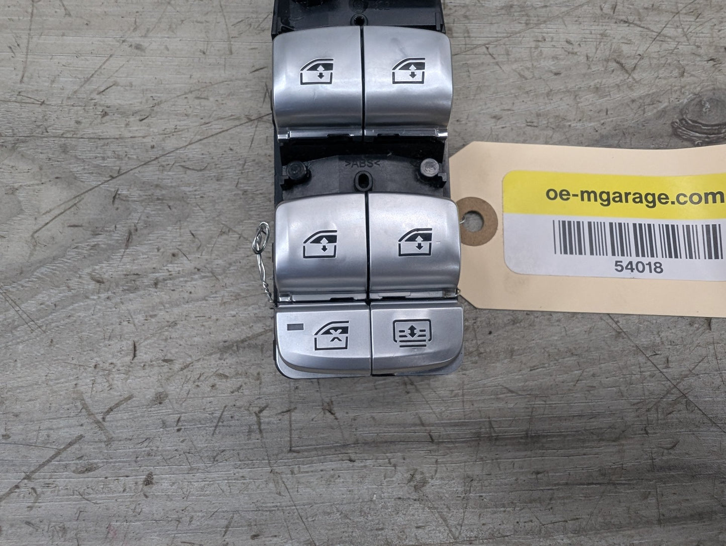 16-22 OEM BMW G11 G12 740 750 M760 B7 Left Driver Master Window Control Switch