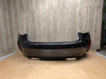 *15-18 OEM BMW F86 X6M M Rear Bumper Cover w/ Diffuser COMPLETE Black 416 CARBONSCHWARZ METALLIC (416)