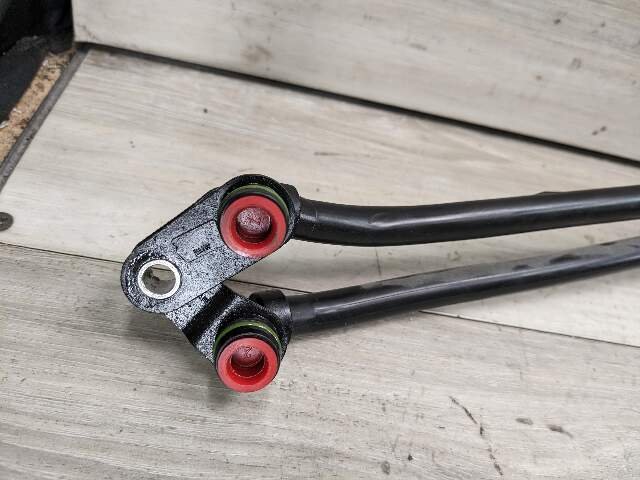 14-19 OEM BMW F15 F16 X5 X6 Transmission Oil Cooler Inlet Outlet Hose Line N55