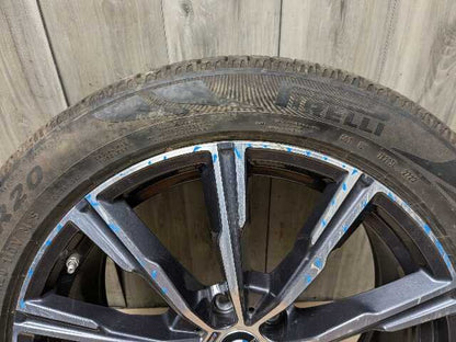 19-25 OEM BMW G05 G06 X5 X6 Wheel Rim 20x9" ET35 5x112 Star Spoke Style 740M"
