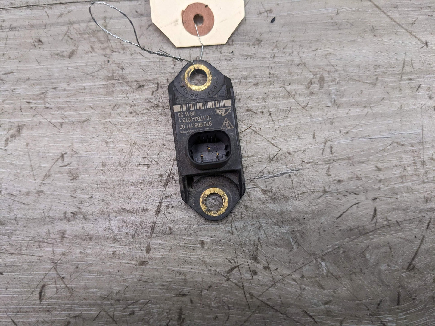 2010 Porsche Panamera - Accelerometer ride height acceleration sensor PN: 970606111