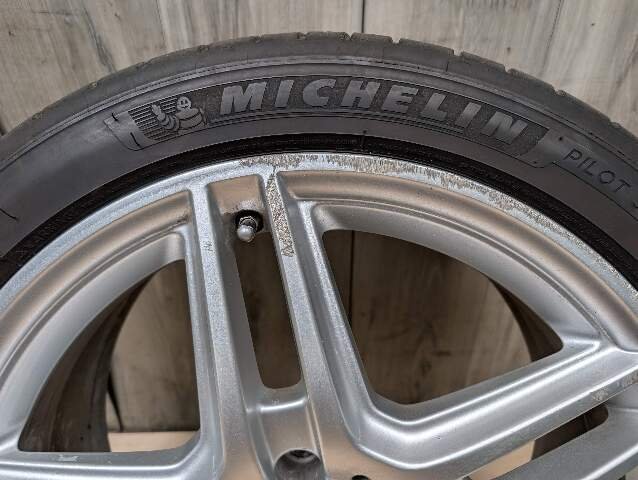 *OEM Mercedes W207 E300 E400 E550 AMG Front Wheel Rim 18x8 ET45 5 Double Spoke