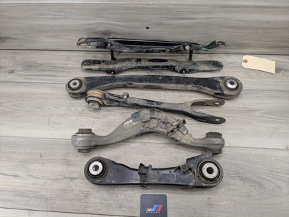 2018 BMW 750i G12 Rear Right Passenger Control Arms SET 6861116 OEM BMW G11 G12 G15 G30 Rear Right Passenger Side Upper Lower Control Arm SET