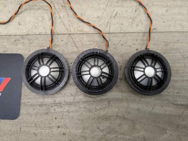 12-18 OEM BMW F15 F16 F25 F26 F85 F86 Stereo Audio Top Hifi System Speaker SET