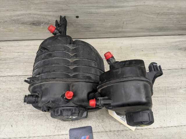 OEM BMW G20 G22 G23 G26 G42 Engine Coolant Expansion Overflow Tank Reservoir SET