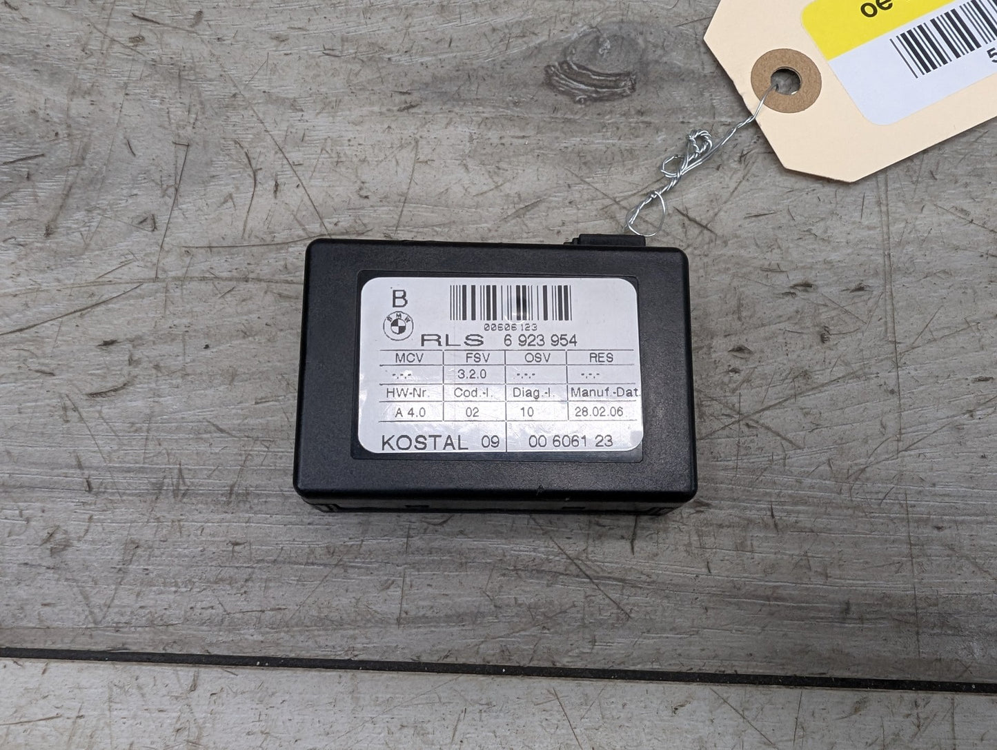 OEM BMW E39 E46 E53 E83 E85 E86 Rain Light Sensor (RLS) Module 6923954