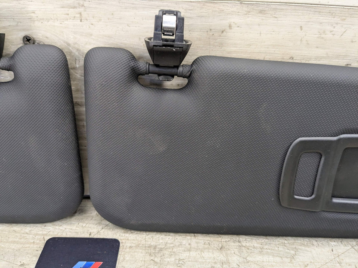 18-24 OEM BMW G01 G02 F97 X3 X4 Left Driver Right Passenger Side Sun Visor Black
