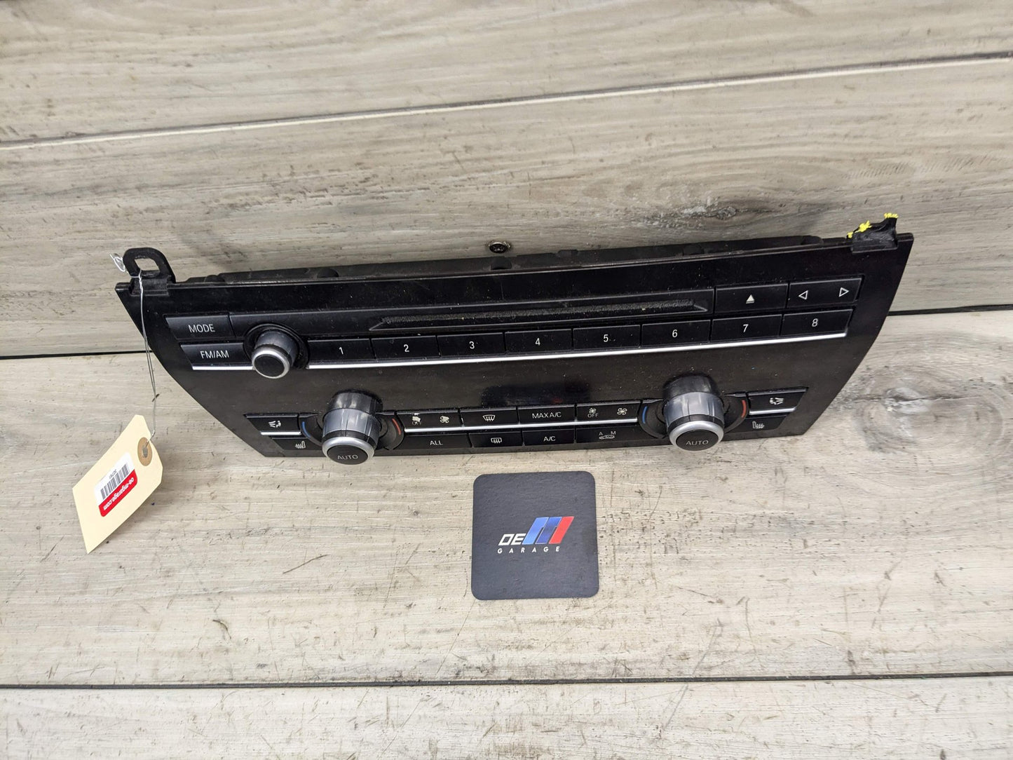 NOTE OEM BMW F01 F02 740 750 AC Switch Heater Climate Control Radio Media Button