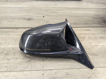 OEM BMW F32 F33 F36 Right Passenger Side Mirror Auto Dip Camera SHADOW GLOSS