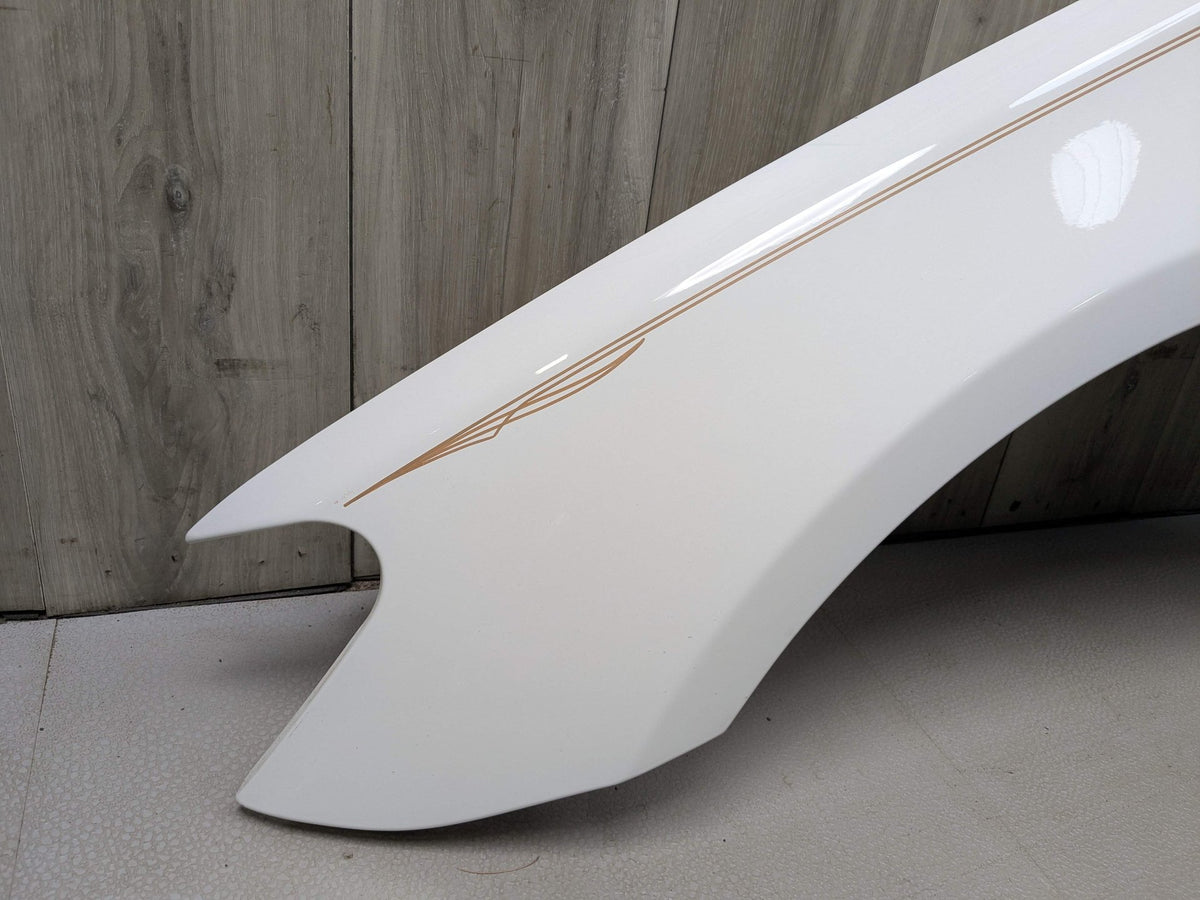09-15 OEM BMW F01 F02 740 750 Front Left Driver Side Fender Panel White 300 White ALPINWEISS III (300)