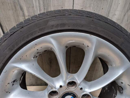 03-08 OEM BMW E85 Z4 Rim Wheel 17x8" ET:47 LA Wheel Turbine Style 106