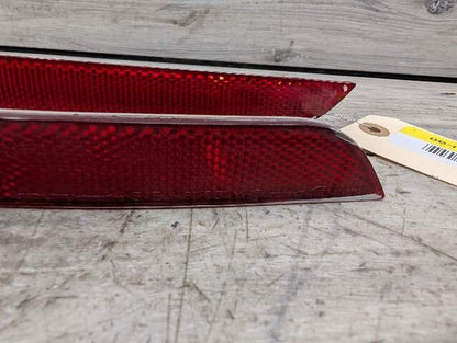 11-13 OEM BMW F10 528 535 550 Rear Bumper Left Right Side Marker Reflectors SET