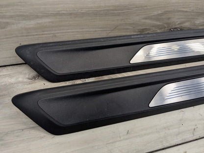 14-20 OEM BMW F22 F23 M240 Door Sill Entrance Molding Scuff Plate Trim SET