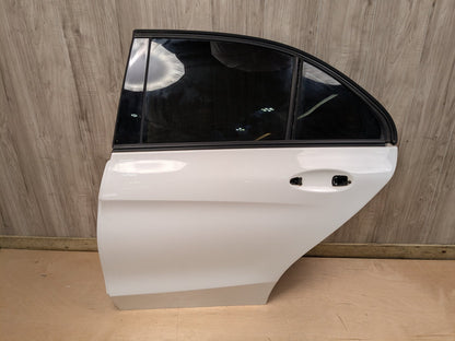 2015-21 Mercedes-Benz C43 W205 Rear Left Driver Door Shell Panel 149 Polar White