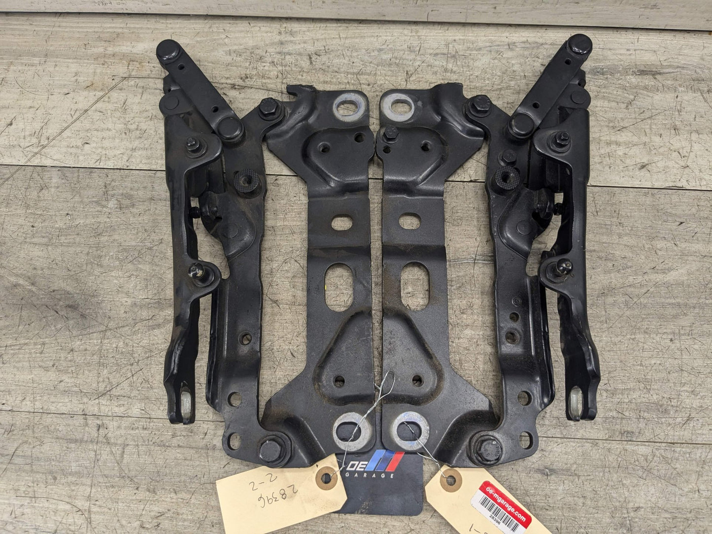 09-15 OEM BMW F01 F02 740 750 760 Hood Bonnet Left Right Side Hood Hinges SET