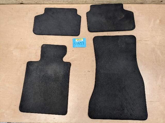 OEM BMW F90 G30 530 540 550 M5 Front Rear Left Right Carpet Floor Mats SET Black