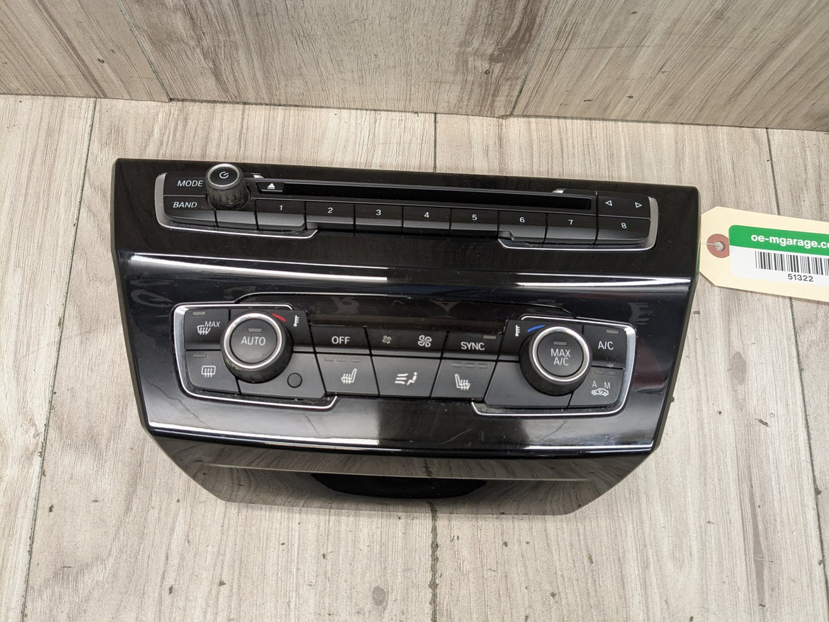 16-23 OEM BMW F39 F48 X1 X2 AC Switch Heater Climate Control Radio Media Button