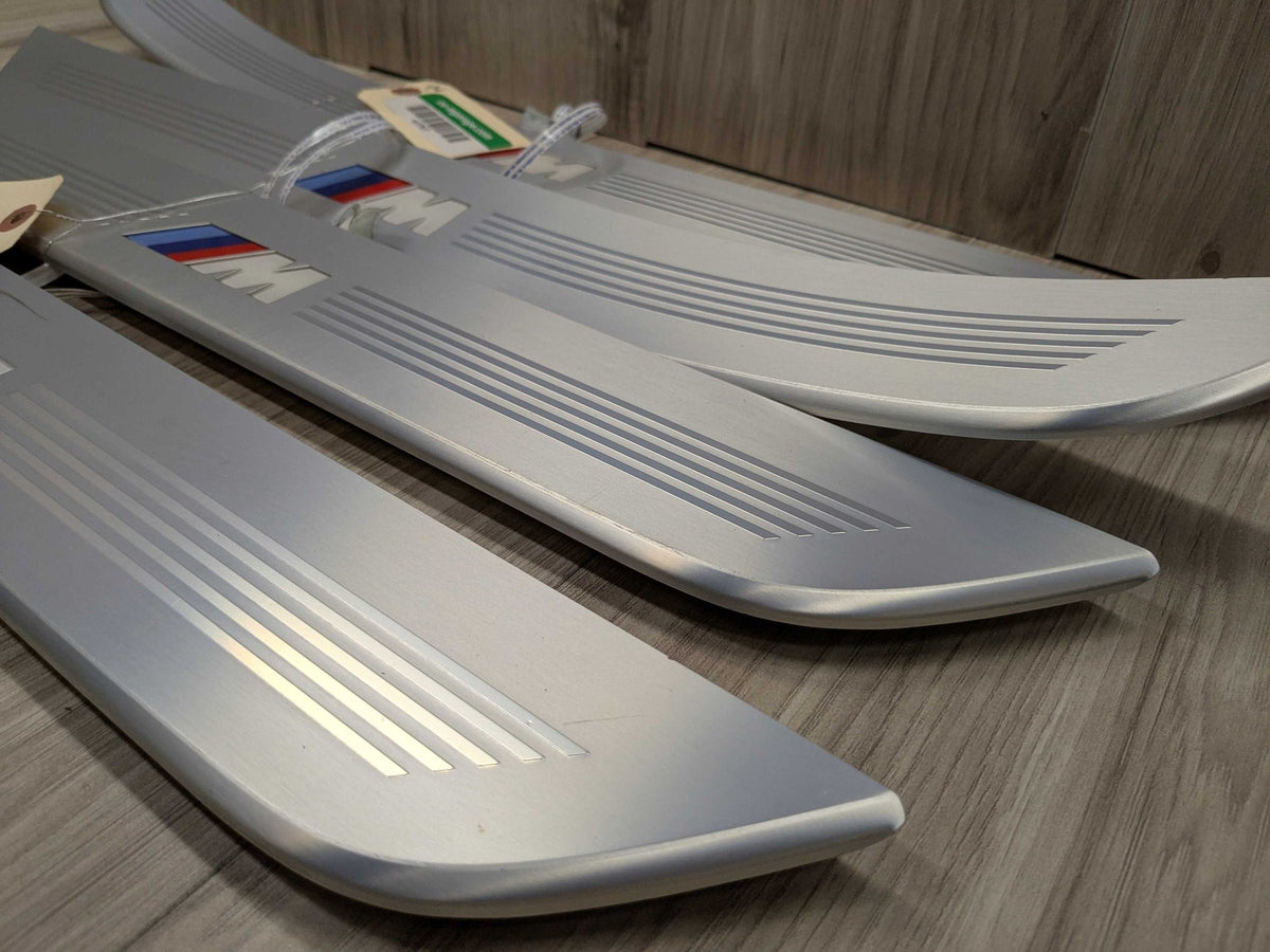 16-19 OEM BMW G11 G12 OEM Door Sills M Trim Illuminated Entry Panels Kit SET*