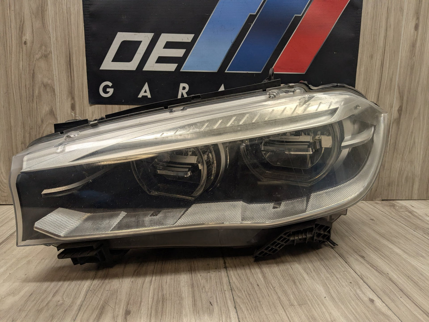 14-15 OEM BMW F15 F85 F86 X5 X5M Left Driver Adaptive LED Headlight + Modules