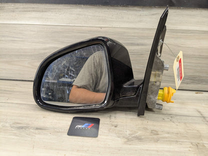 14-18 OEM BMW F15 X5 Left Driver Side Mirror Auto Dip SHADOW GLOSS Assembly