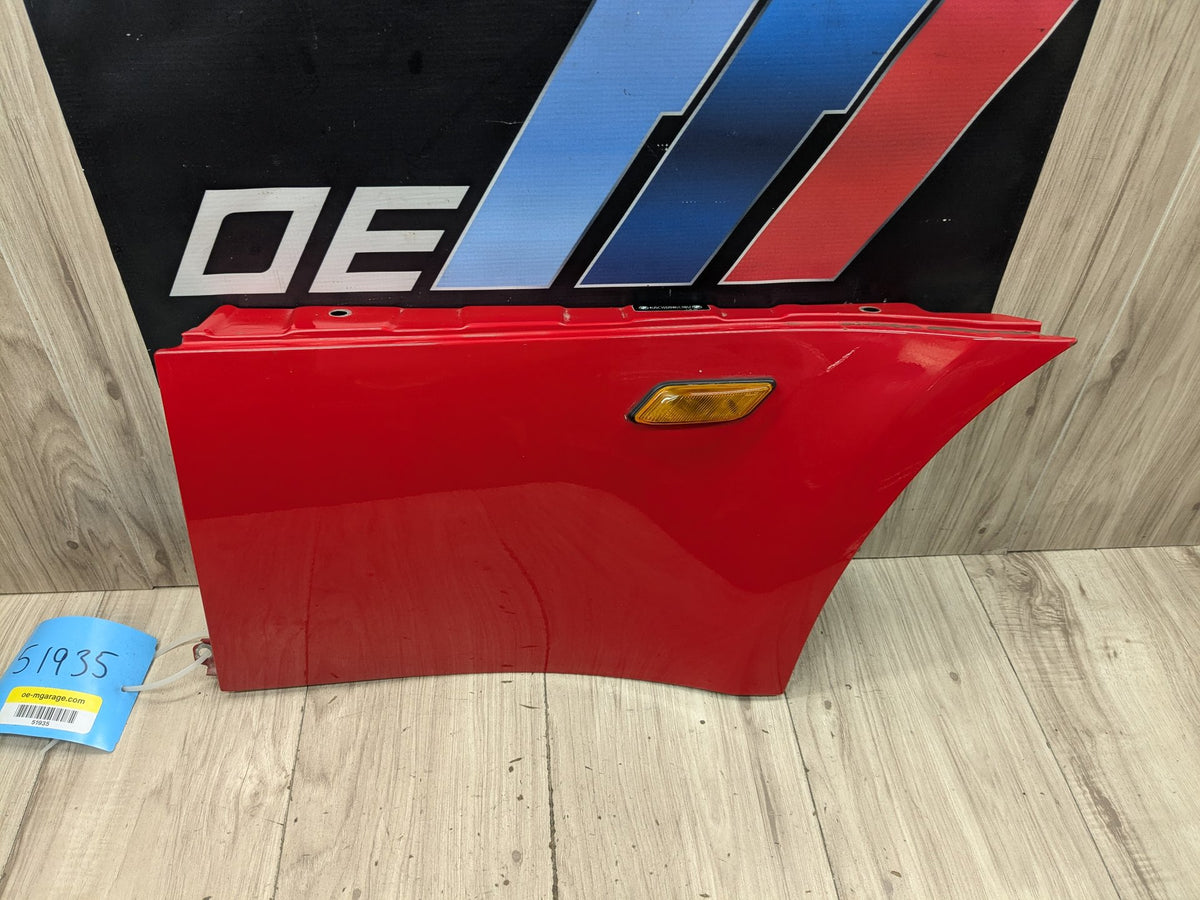 96-02 OEM BMW E36 Z3 Front Right Passenger Side Fender Quarter Panel Cover Red Red 314