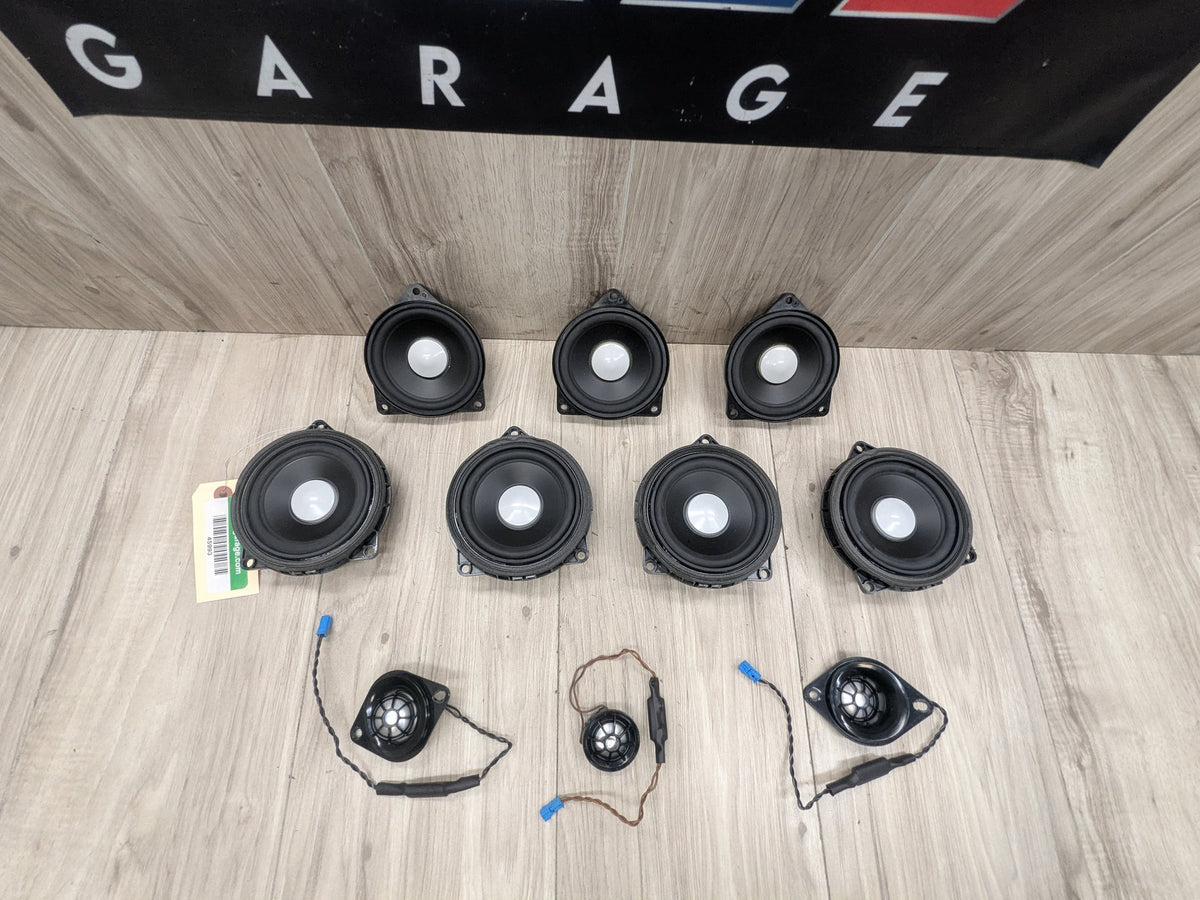 2018 BMW M550i G30 Speakers SET 9368383 OEM BMW F22 F30 F80 G12 G30 HARMAN KARDON Audio Sound System Speaker SET (10) OEM