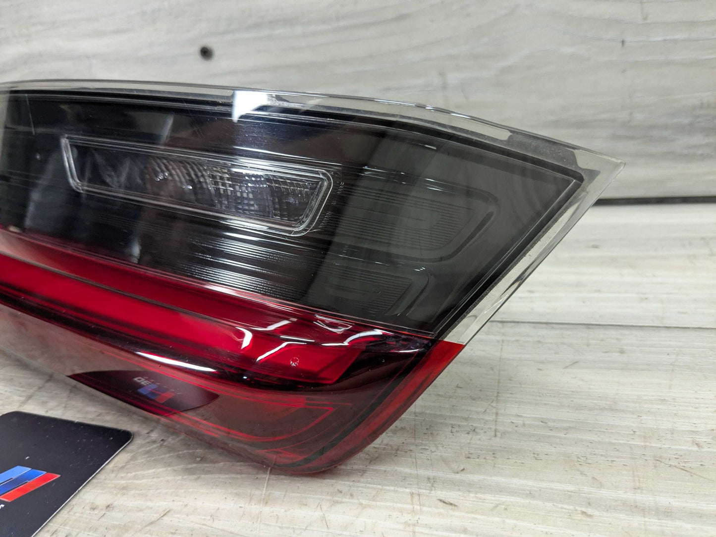 2007-2021 BMW M340i G20 Rear Left Driver Inner Tail Light 5A3BC95 19-21 OEM BMW G20 G80 330 M340 M3 REAR Left Driver Inner Trunk Tail Light Lamp