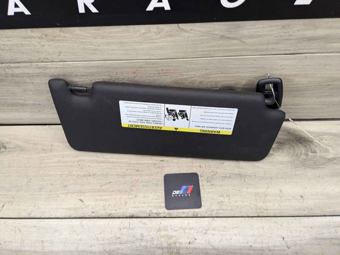 2019 BMW 330i G20 Front Left Driver Sun Visor 8092727 19-24 OEM BMW G20 G80 330 M340 M3 Left Driver Side Interior Sun Visor Black