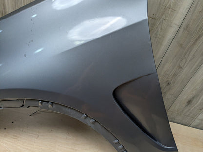 14-18 OEM BMW F15 X5 Front Left Driver Side Fender Panel Gray A52 SPACEGRAU METALLIC (A52)