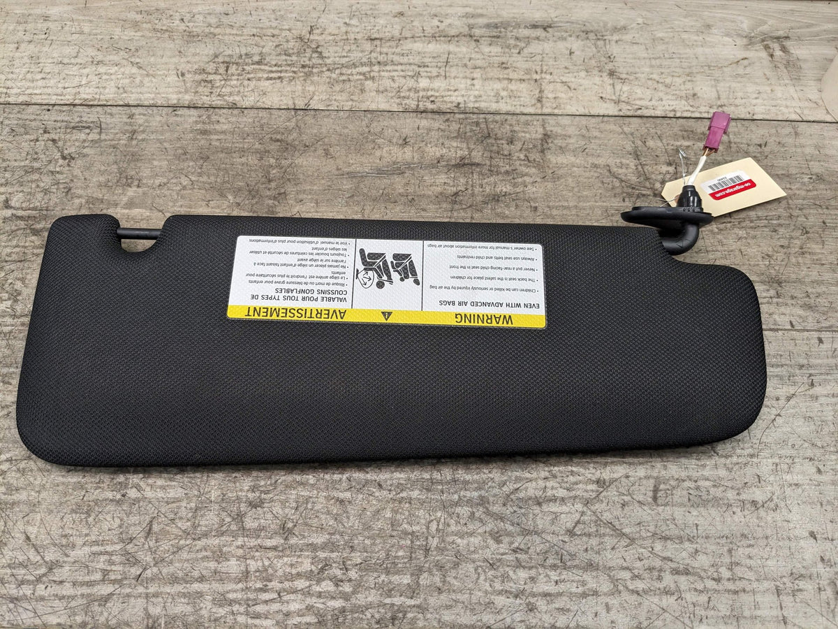 16-19 OEM BMW G12 740 750 Interior Sun Visor Left Driver Anthracite Black