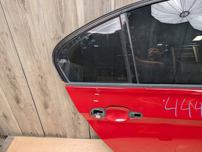 OEM BMW F30 F80 328 330 335 340 M3 Rear Right Passenger Door Shell Panel Red MELBOURNEROT METALLIC (A75)