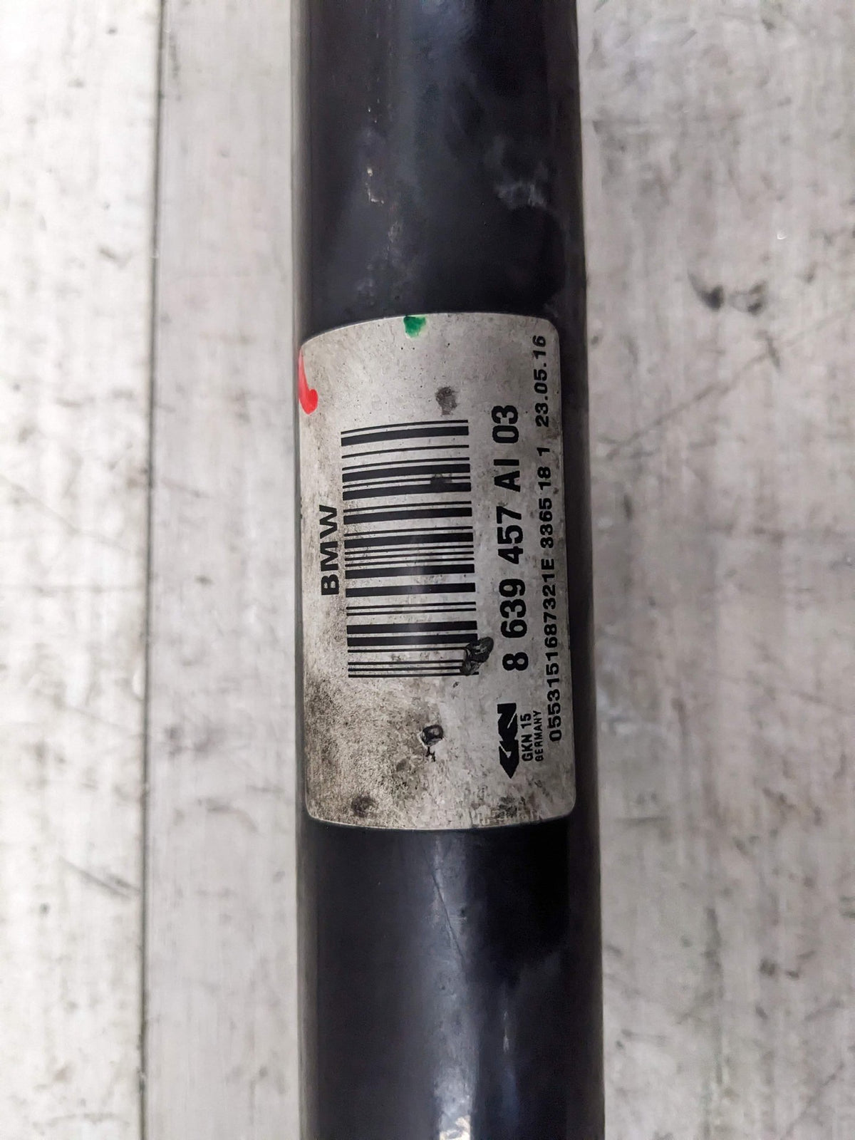 16-22 OEM BMW G12 740i RWD Rear Left Driver Side Output Half Shaft CV Axle