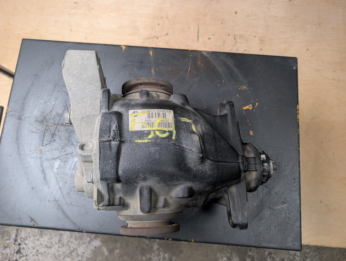 2010 BMW 335i N54B30O0 Rear Axle Carrier Differential 114124k 7572054