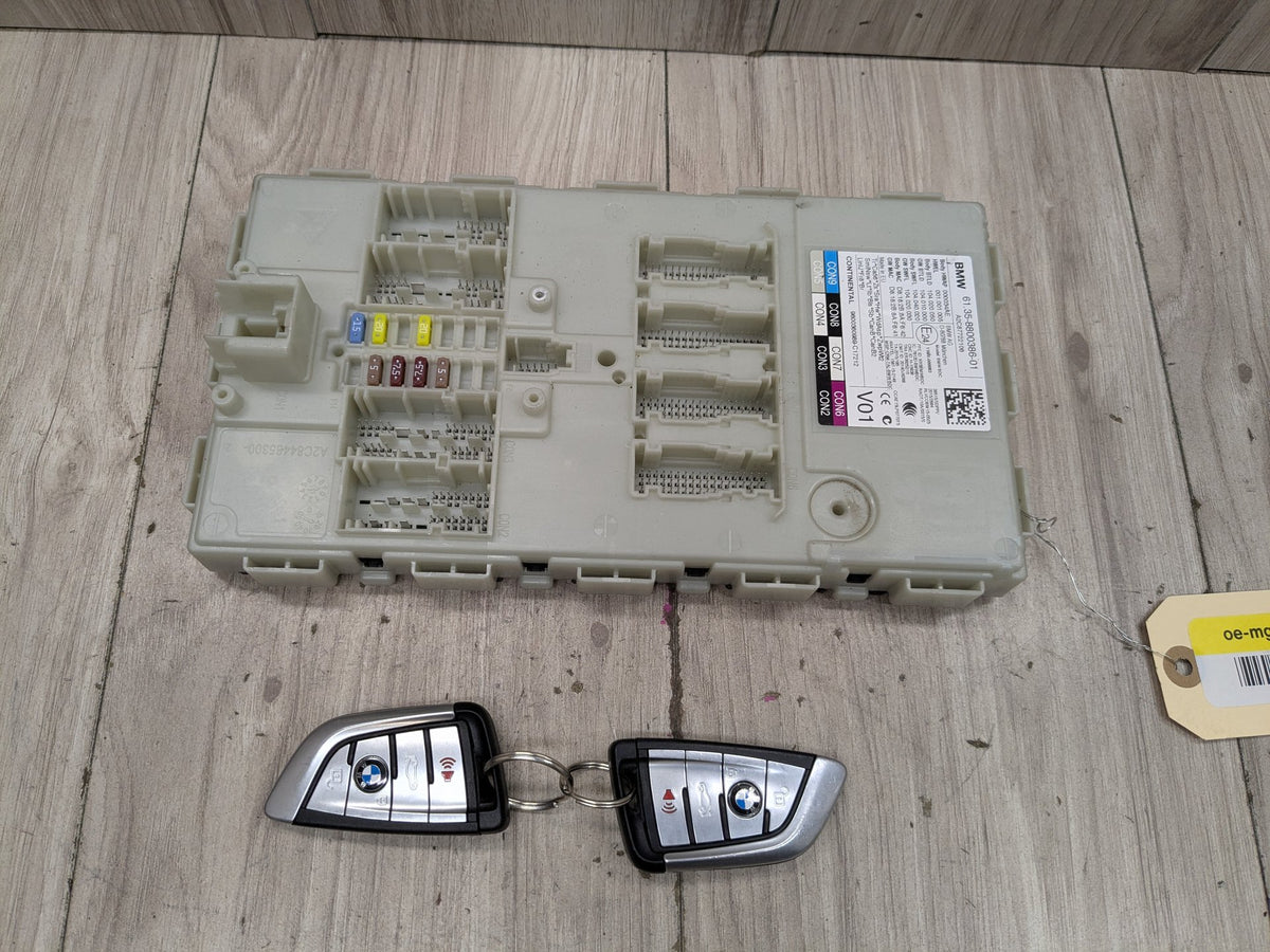 OEM BMW F97 G01 G02 G12 G30 BDC Body Domain Control Control Module Unit + Key