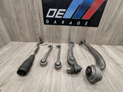 13-17 OEM AUDI A5 S5 Front Left Driver Upper Lower Control Arms w Tie Rod SET
